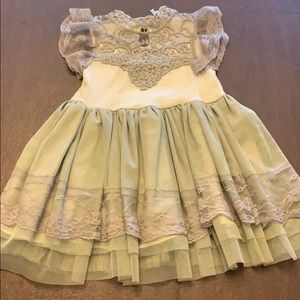 Gorgeous boutique gray dress